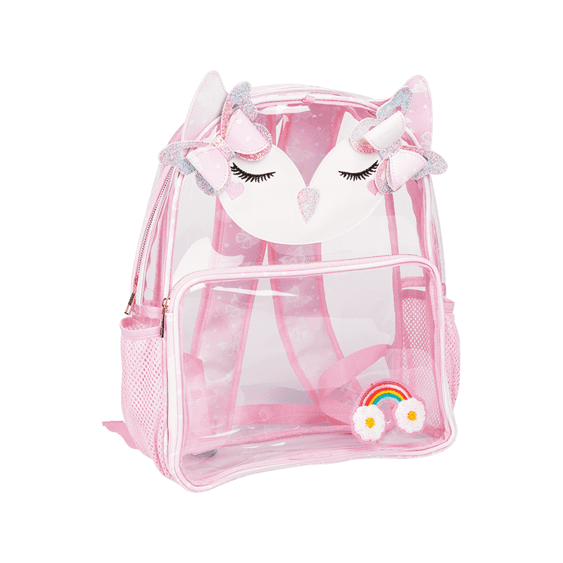 Children's Unicorn Transparent Backpack