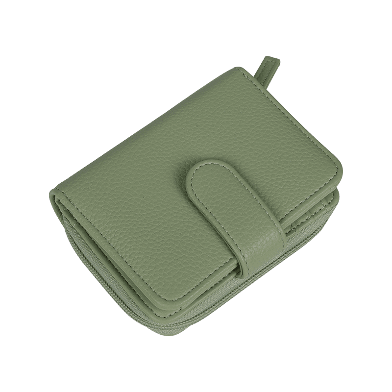 The Avocado Green Clasp Wallet: A Trendy Blend of Style and Sustainability