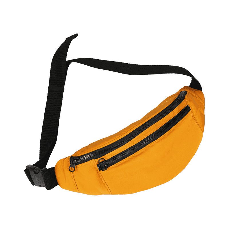 Yellow Portable Waist Bag